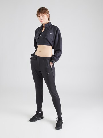 NIKE Tapered Sports trousers 'Strike' in Black