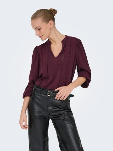 JDY Блузка 'JDYRACHEL' в Коричневый: спереди