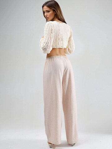 Loosefit Pantalon Busem en mélange de couleurs