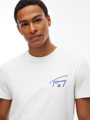 Tommy Jeans - Camiseta en blanco