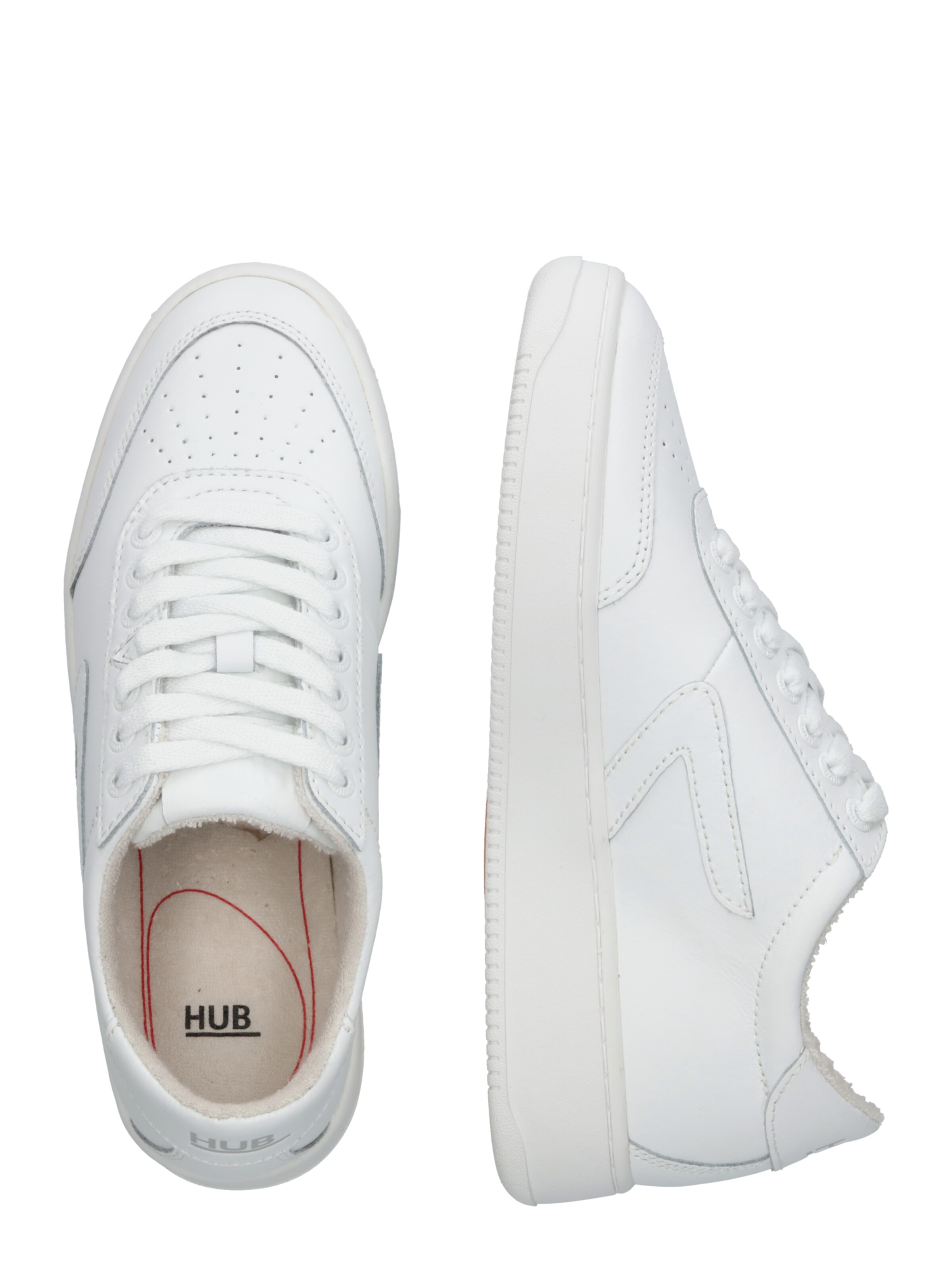 HUB Sneakers laag 'Baseline' in Wit | ABOUT YOU
