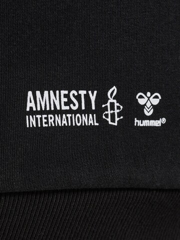 Hummel Sweatshirt  'Amnesty' in Schwarz