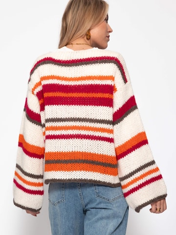 SASSYCLASSY Strickjacke‌‌‌‌‌‌ in Orange