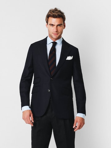 Scalpers Regular fit Business blazer in Blue: front