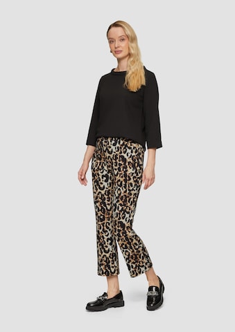 s.Oliver BLACK LABEL Bootcut Broek in Beige