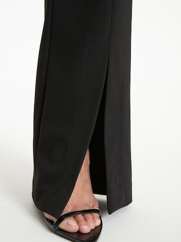 Ana Alcazar Regular Broek ' Tabela ' in Zwart
