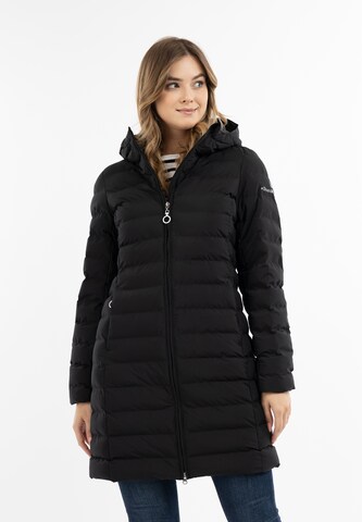 Manteau d’hiver DreiMaster Maritim en noir : devant