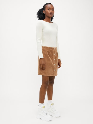 Vero Moda Petite Юбка 'VMETTA' в Коричневый