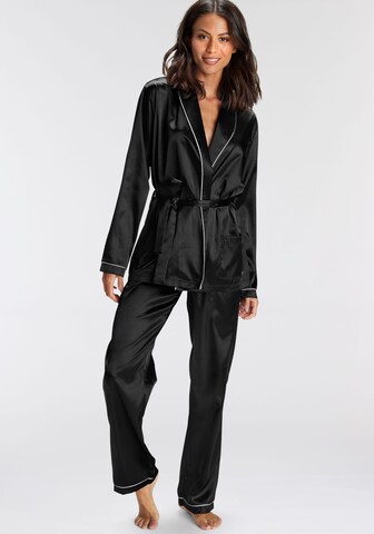 BRUNO BANANI Pyjama in Schwarz