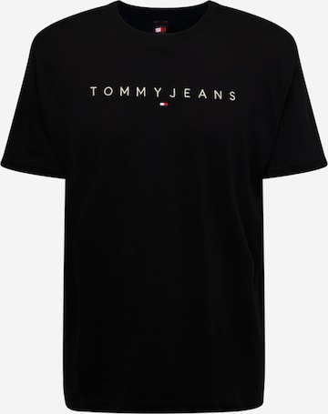 Tommy Jeans - Camisa em preto: frente