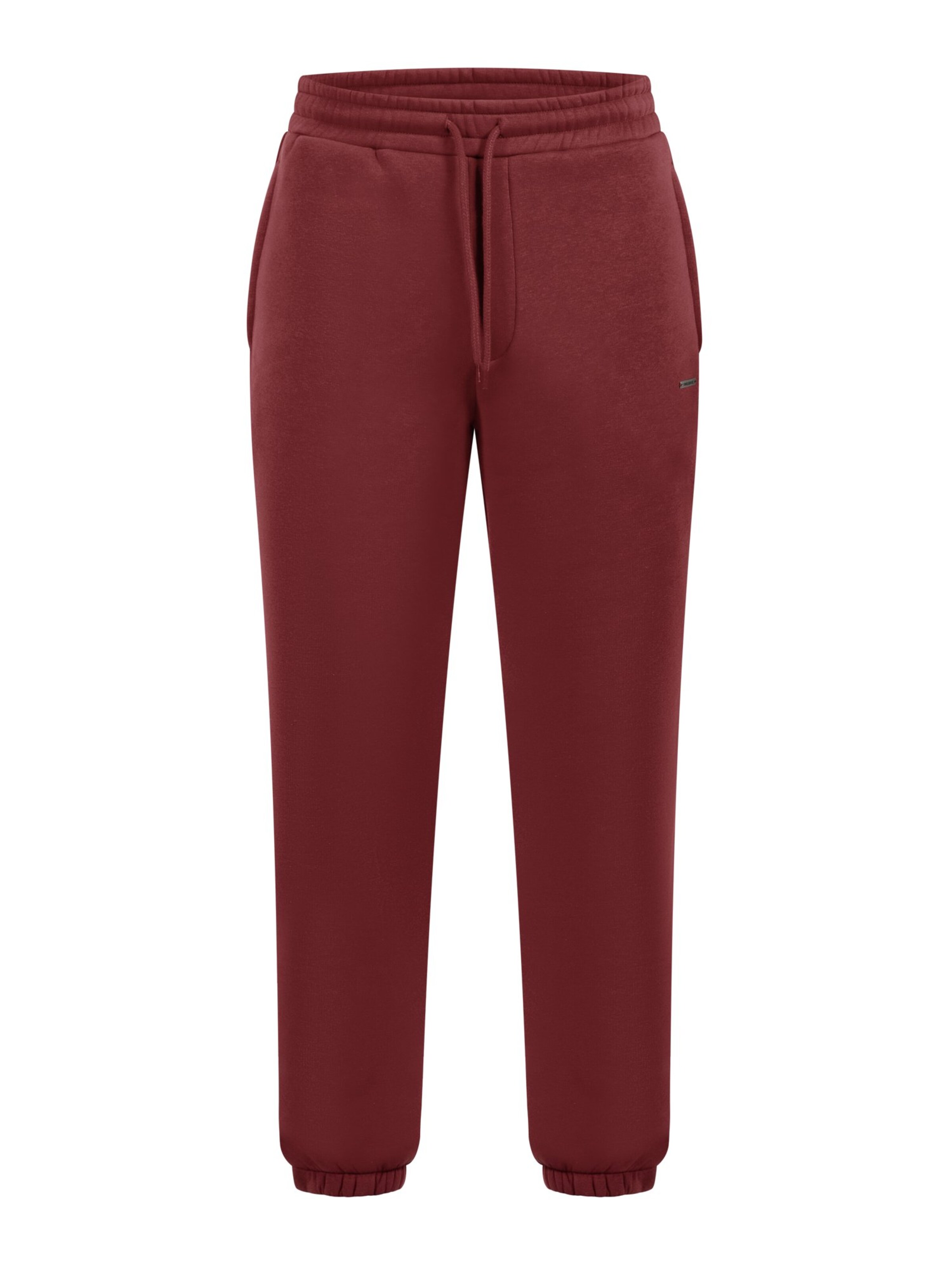 Smilodox Pantalon en bordeaux, Vue avec produit