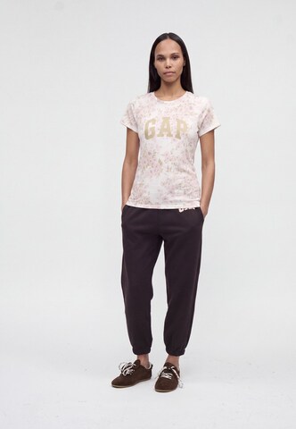 Gap Petite Tapered Broek 'HERITAGE' in Bruin