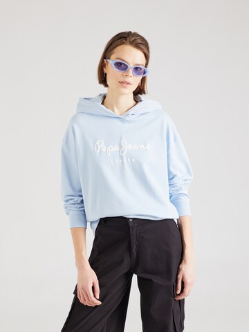Pepe Jeans Sweatshirt 'DENIZE RO' in Blau: Vorderseite