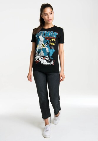 LOGOSHIRT T-Shirt 'Batman Hunter' in Schwarz