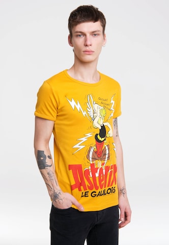 LOGOSHIRT T-Shirt in Gelb: predná strana