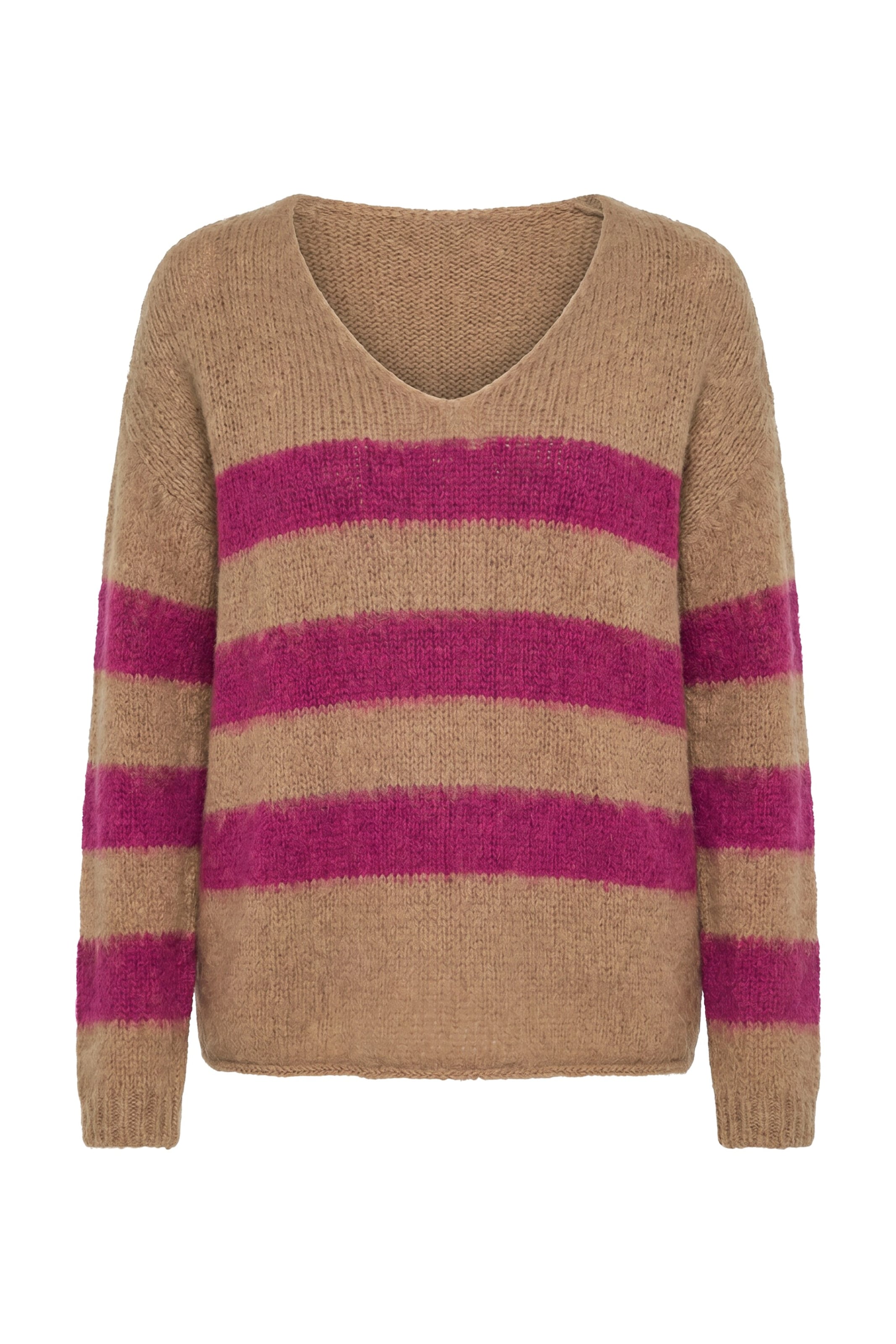 Ulla Popken Sweater in Brown: front