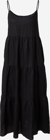 Line of Oslo Summer Dress 'Dina' in Black: front