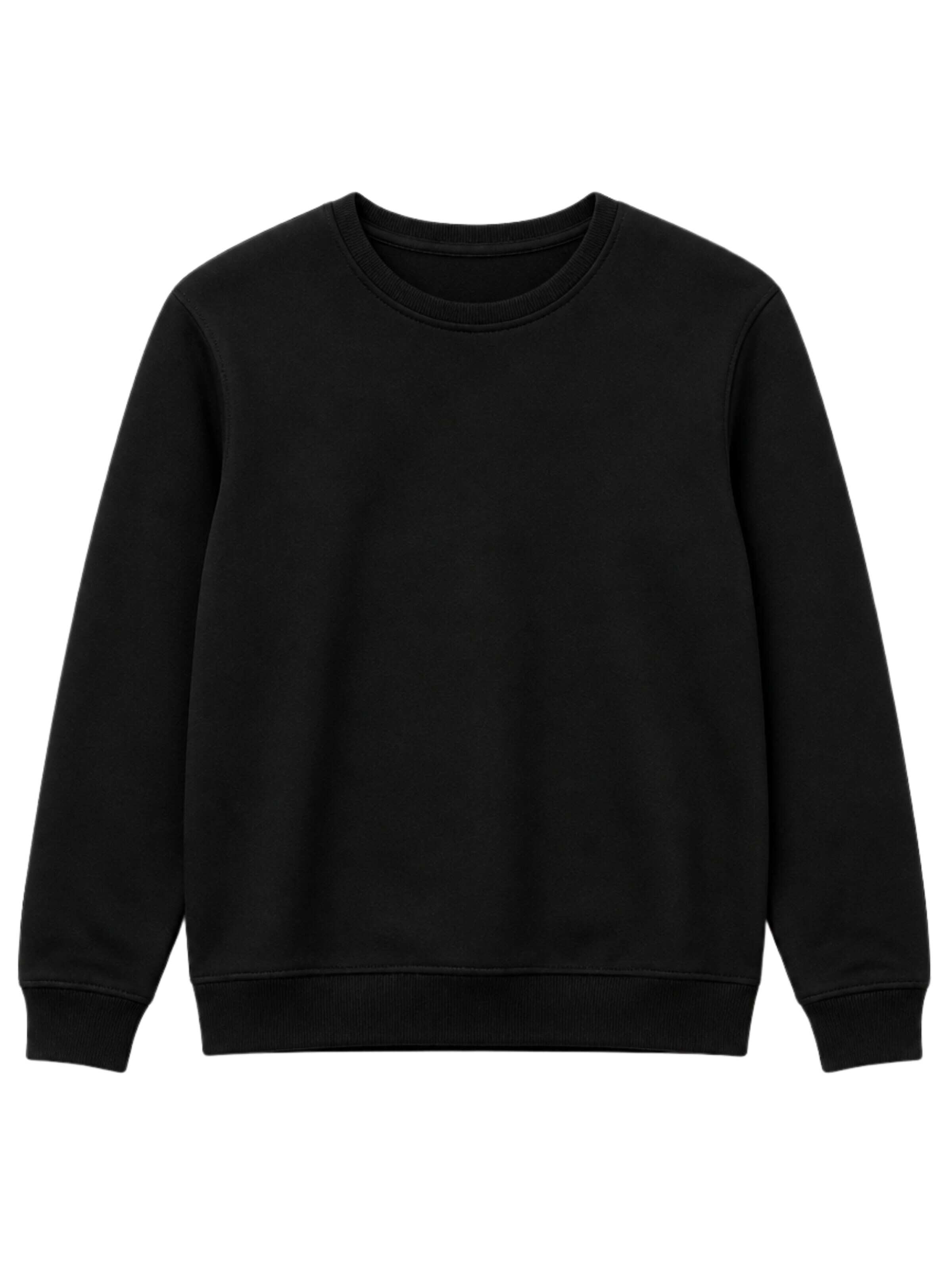 LOUIS LECLER Sweatshirt 'Carter' in S in de kleur Zwart, Productweergave