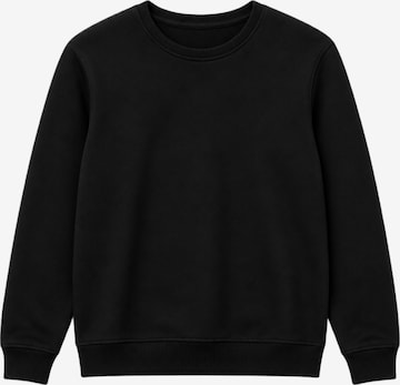 LOUIS LECLER Sweatshirt 'Avery' in Zwart: voorkant