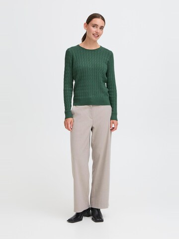 Pull-over 'ISISSE' Oxmo en vert
