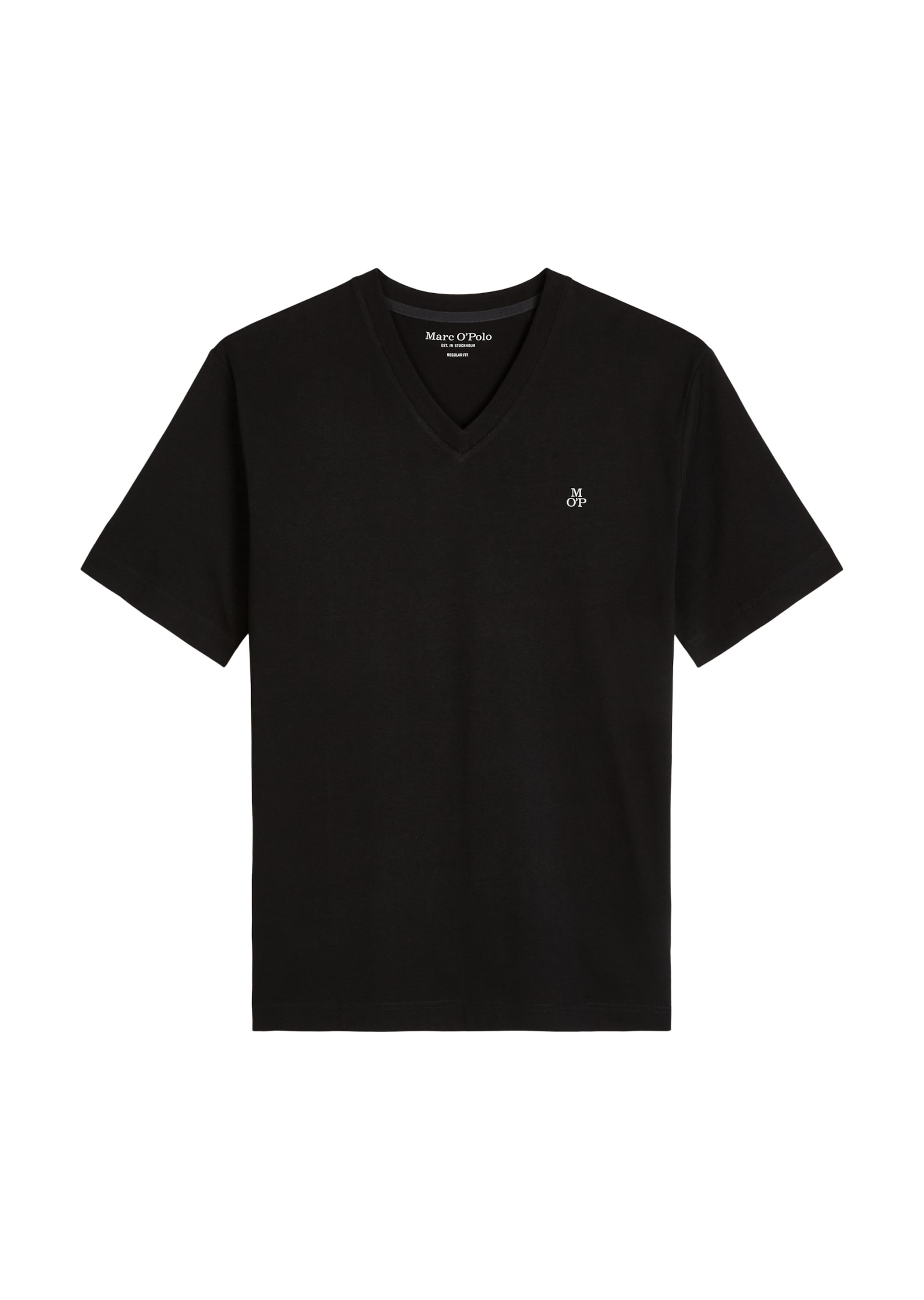 Marc O'Polo - Camiseta en negro: frente