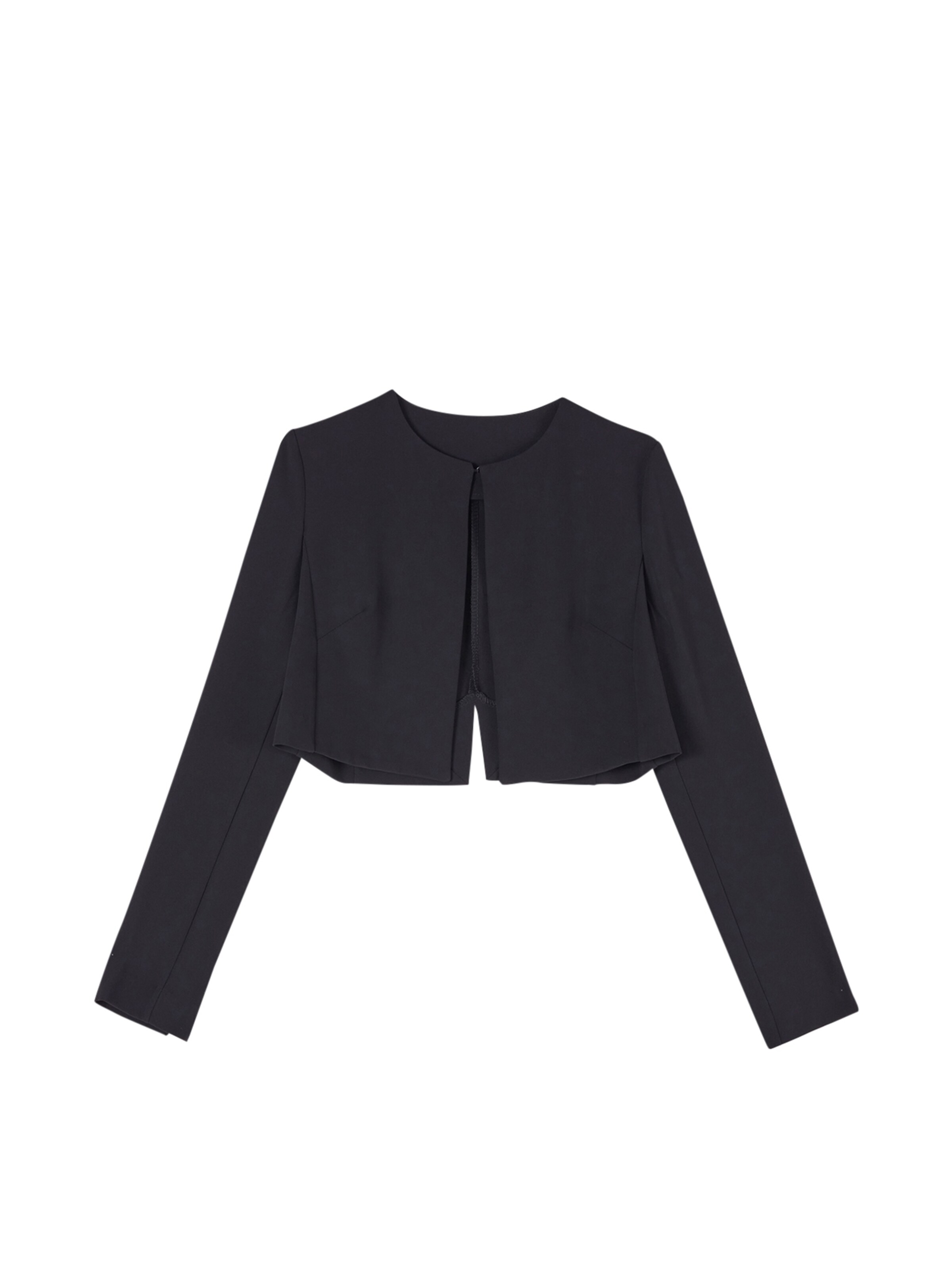 Mantellina 'Cairo' di Camomilla Italia in nero: frontale