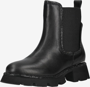 Chelsea Boots Alma En Pena en noir : devant