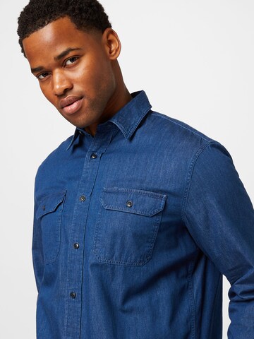 Banana Republic - Regular Fit Camisa em azul