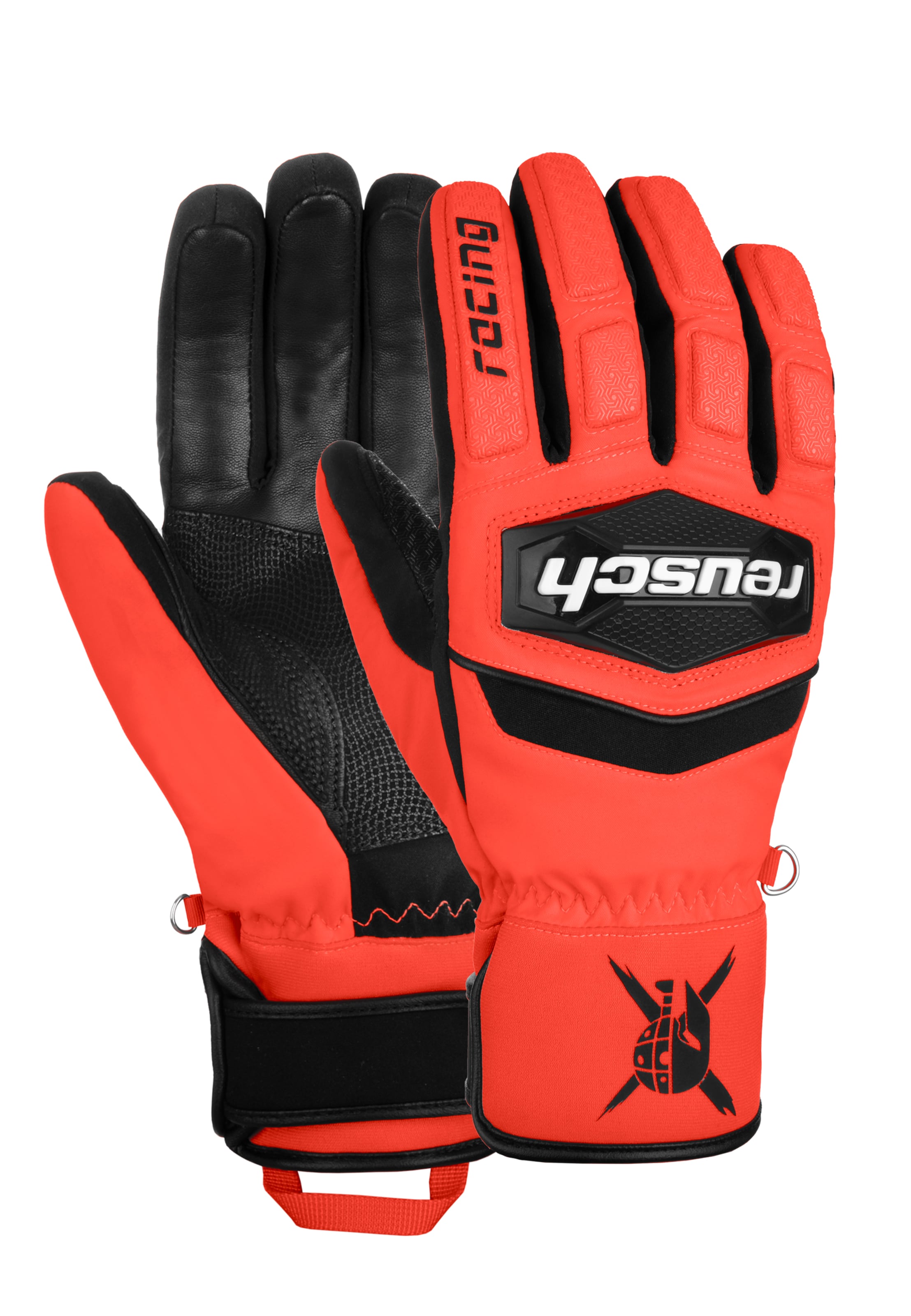 REUSCH Sporthandschuhe 'Worldcup Warrior' in orange / schwarz / weiß, Produktansicht