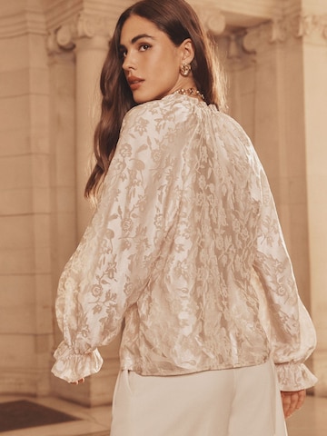 Lipsy Blouse in Gold