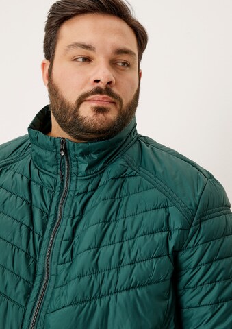 s.Oliver Men Big Sizes Between-Season Jacket in Green