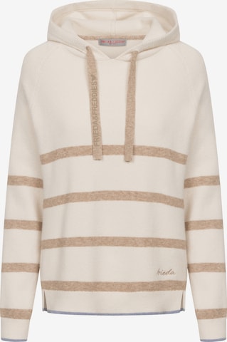 Frieda & Freddies NY Pullover in Beige: Vorderseite