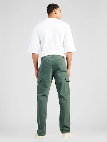 Regular Pantalon cargo Denim Project en vert