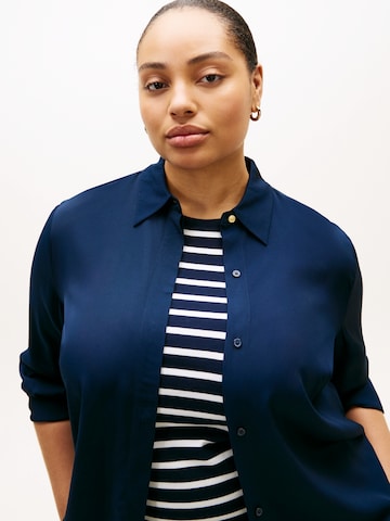 mėlyna Tommy Hilfiger Curve Palaidinė