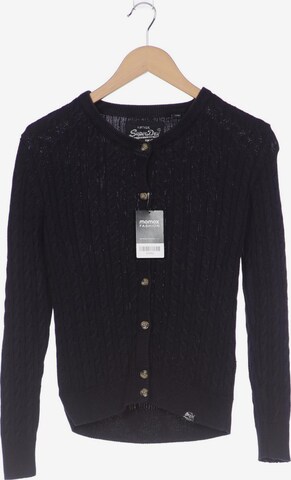 Superdry Sweater & Cardigan in M in Blue: front