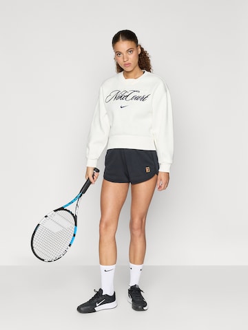NIKE Sportief sweatshirt 'CRT' in Wit