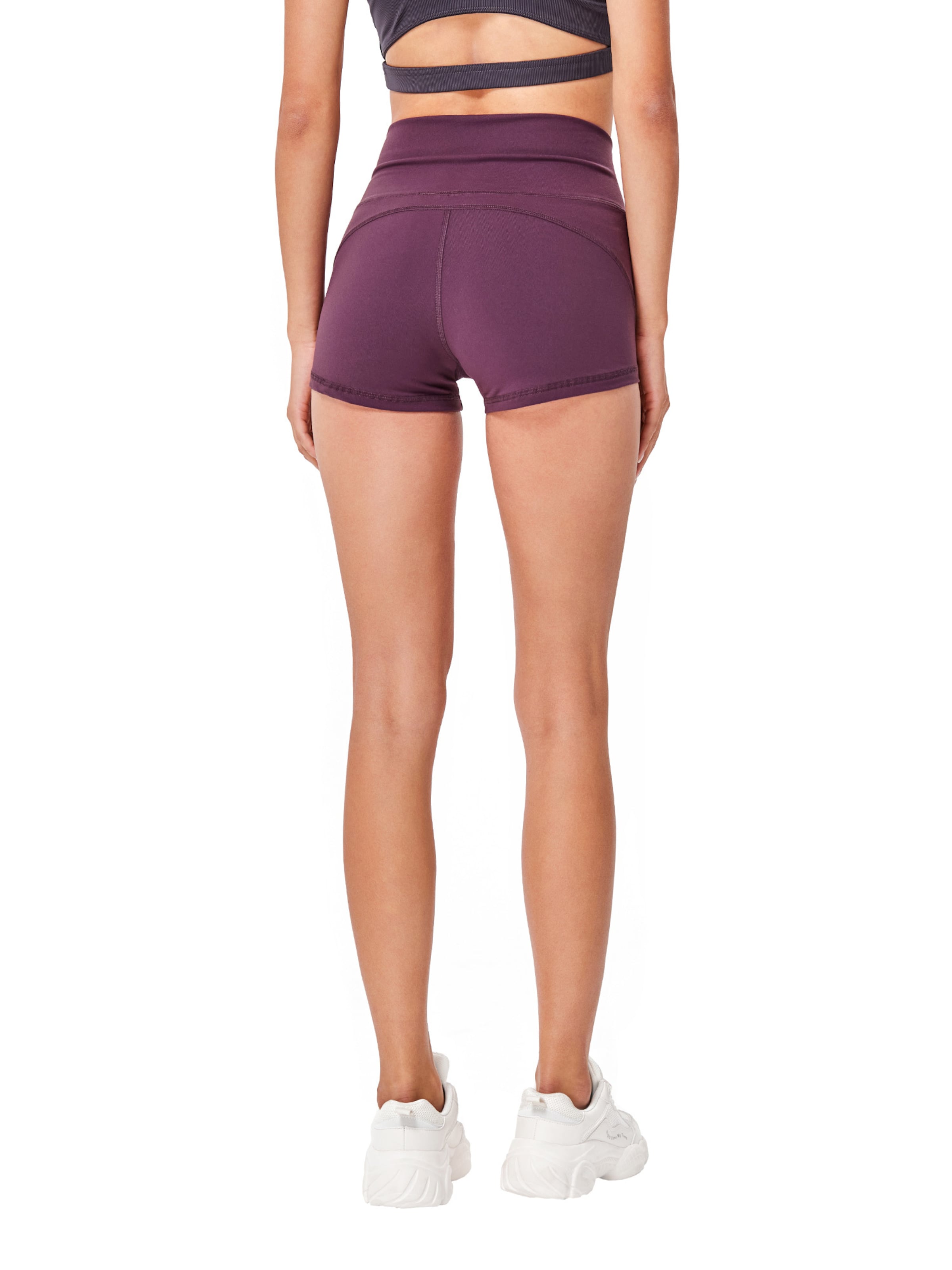 Skinny Pantaloni sportivi 'Xoxo' di YEAZ in lilla