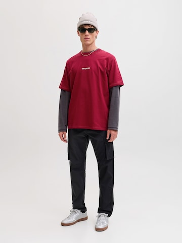 regular Pantaloni cargo 'JPSTKANE IVAN' di JACK & JONES in nero