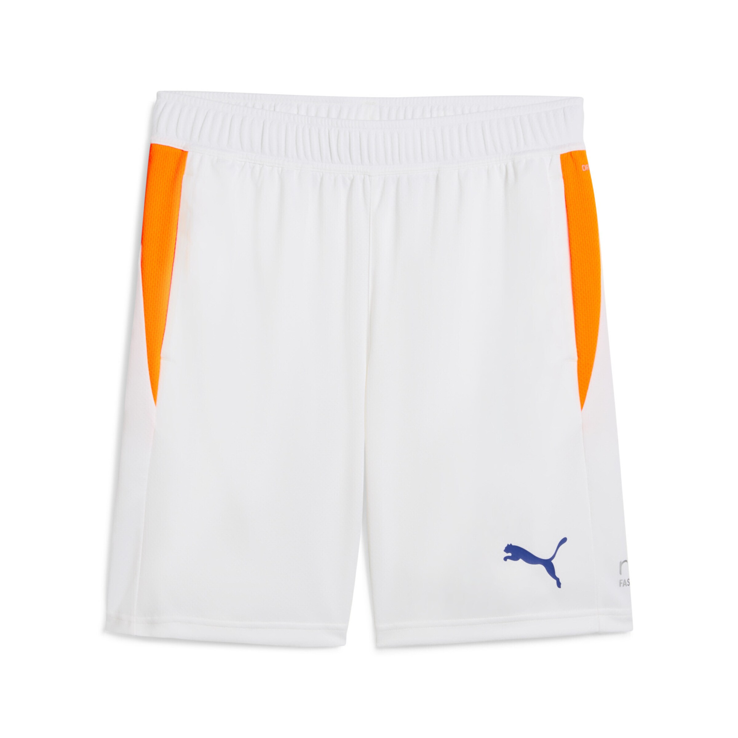 PUMA Regular Sportshorts 'Individual' in Weiß: Vorderseite
