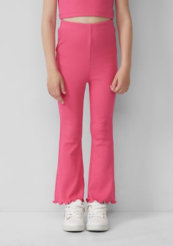s.Oliver Flared Leggings in Roze: voorkant