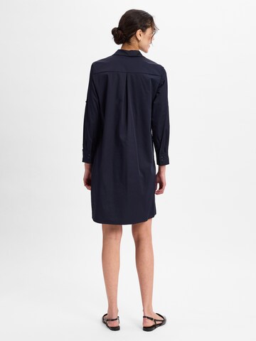 Robe-chemise COMMA en bleu