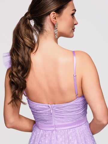 Ombre Kleid‌ in Lila