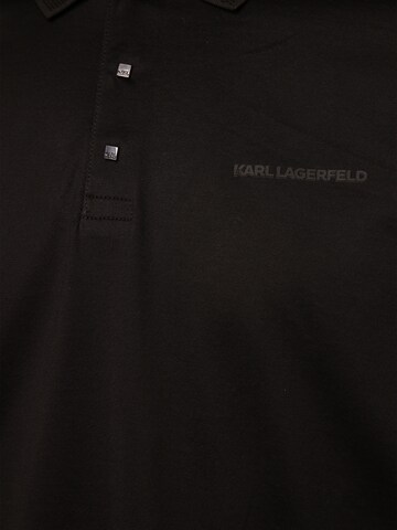 Karl Lagerfeld Poloshirt in Schwarz