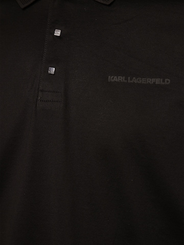 Karl Lagerfeld Poloshirt in Schwarz