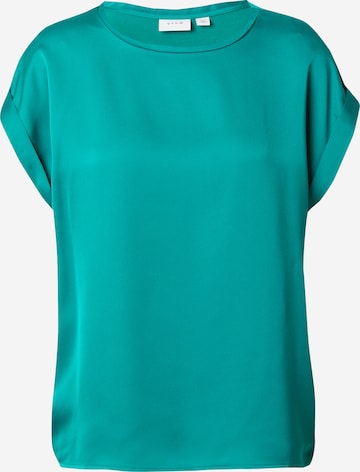 VILA Shirt 'ELLETTE' in Groen: voorkant