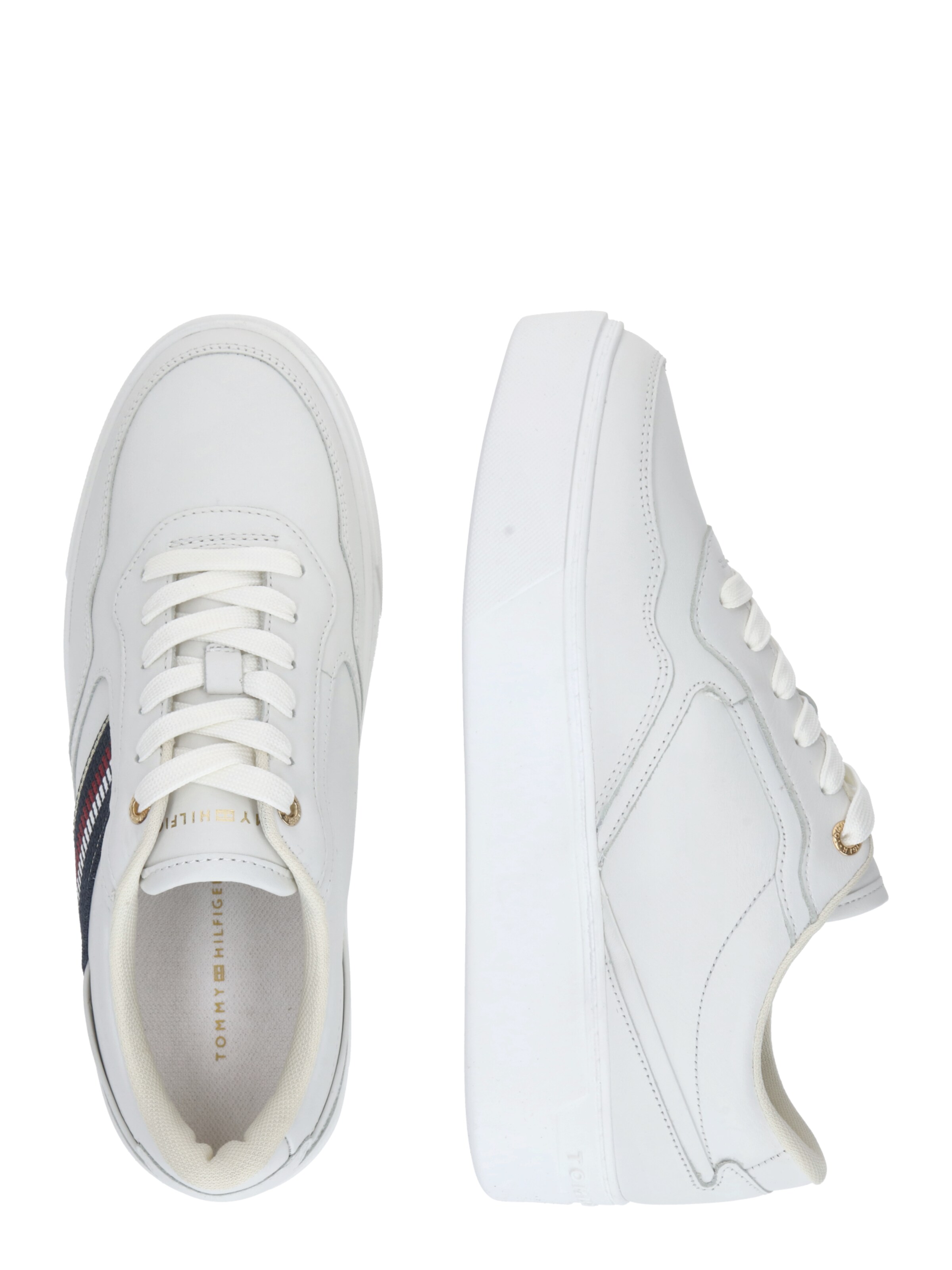 TOMMY HILFIGER Platform trainers in White