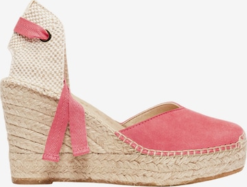 Sandales 'Alpargata' Alhamas en rose : devant