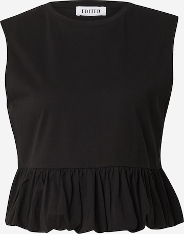 T-shirt 'Davinia' EDITED en noir : devant