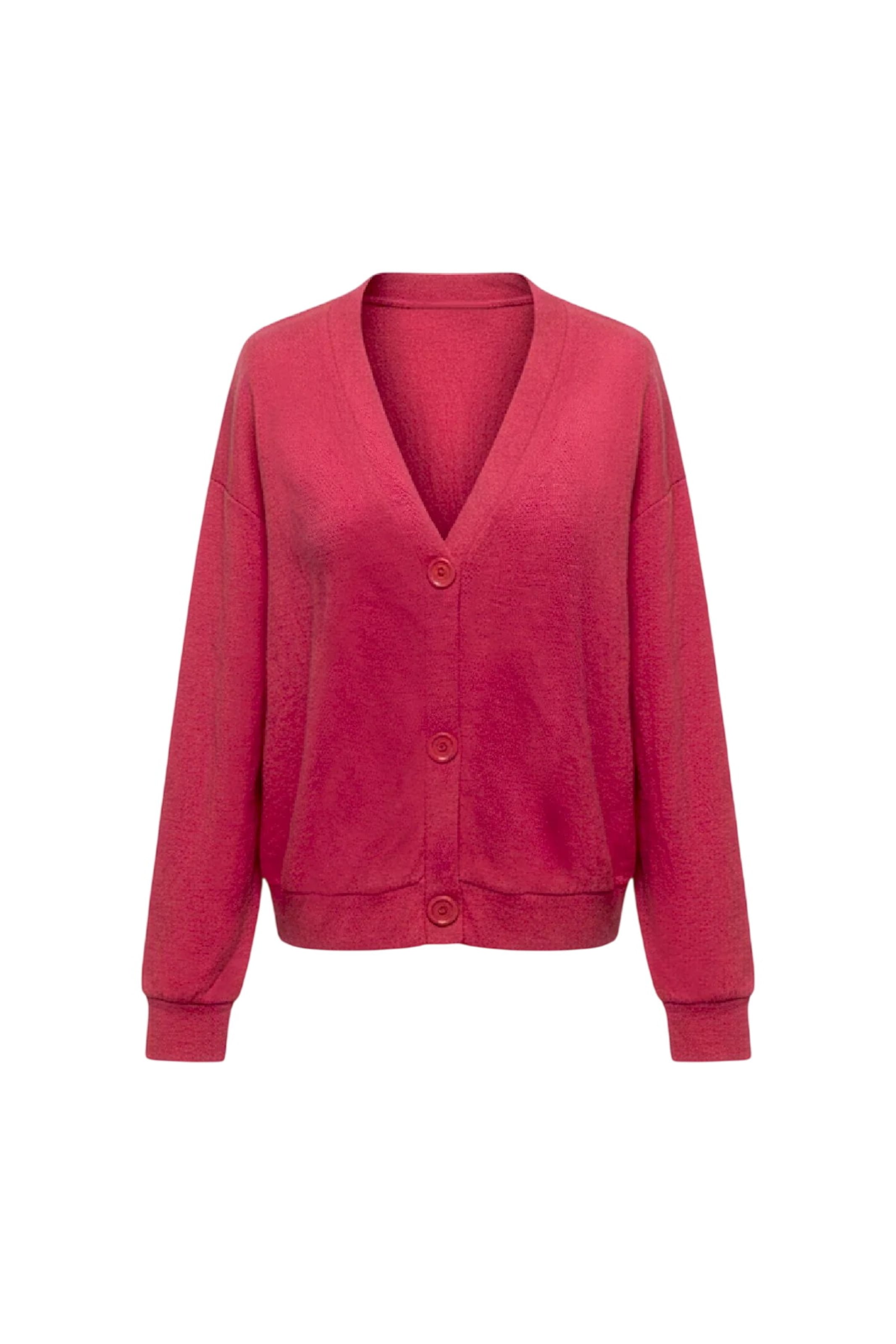 Alexa Dash Strickjacke in purpur, Produktansicht