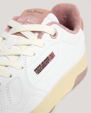 Pepe Jeans Sneaker 'Chester Medal' in Weiß